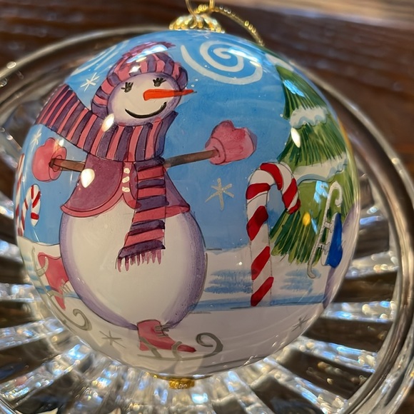 Pier 1 Li Bien Hand-Painted Glass Ornament 2005 - Picture 3 of 11